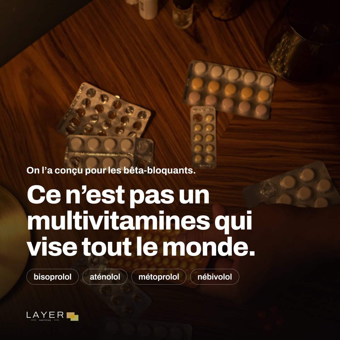 Layer Nutrition Bêta-bloquants, visuel 5