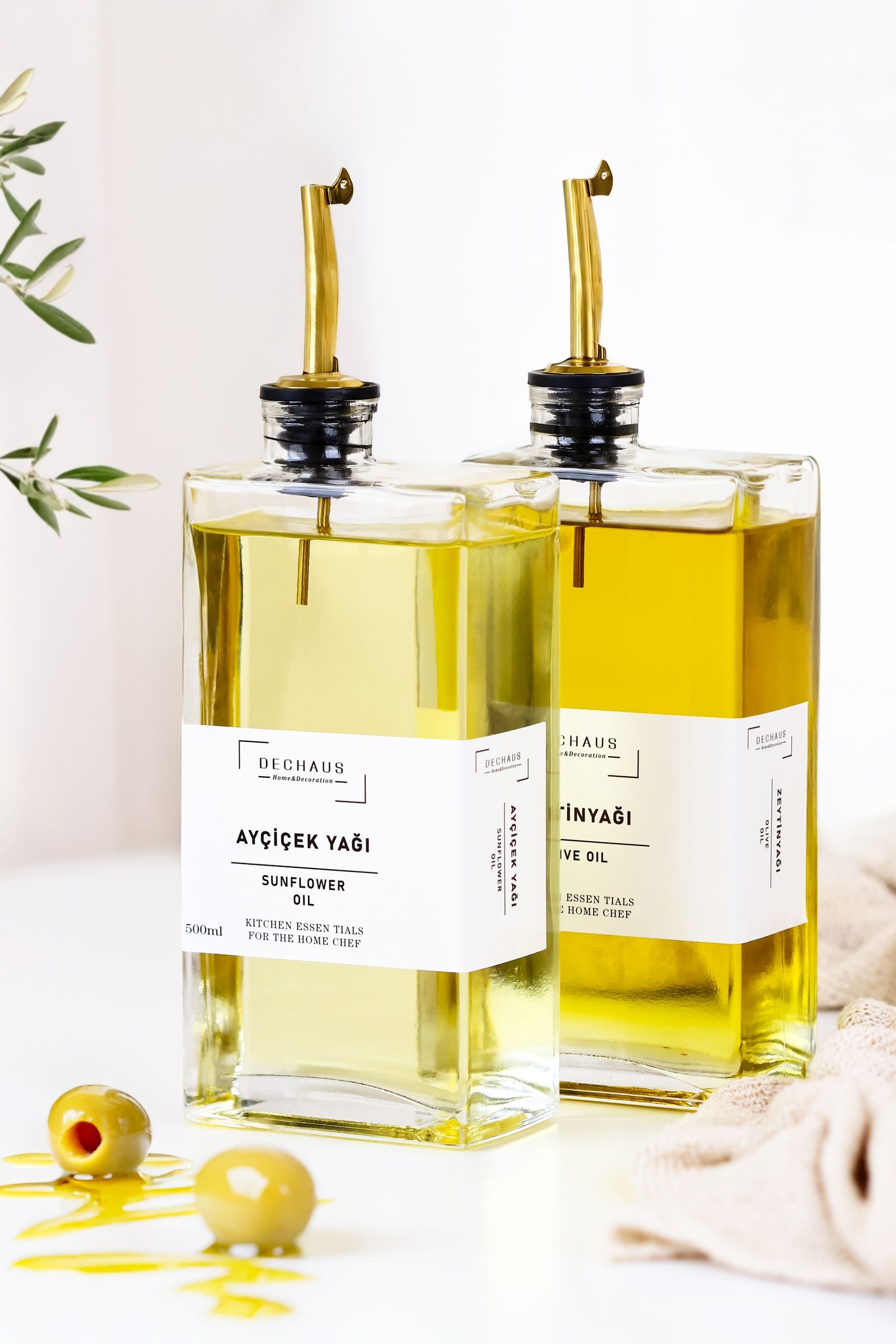 Drizzle of olive oil being poured, a source of good fats
