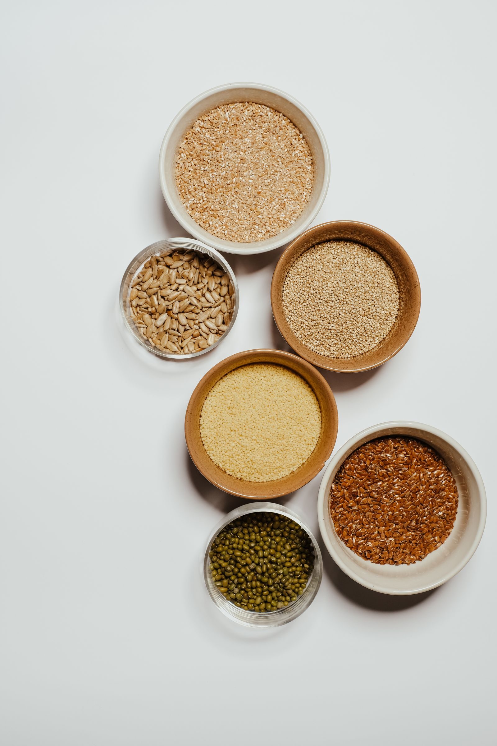 Barley grains, rich in beta-glucans