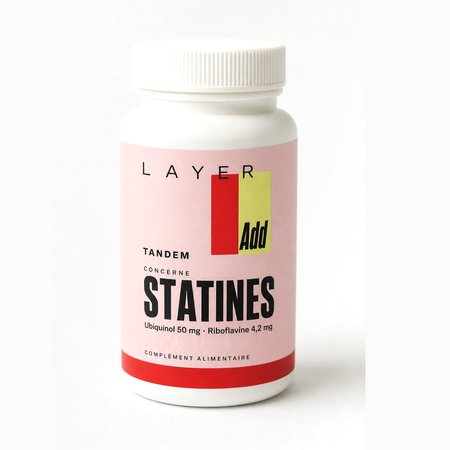 Layer Add Statines, flacon de 60 gélules