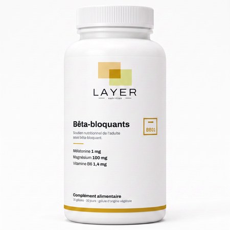 Layer Nutrition Bêta-bloquants, le flacon